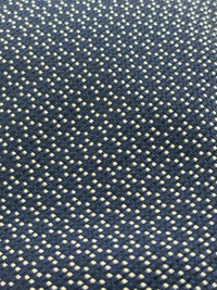 Emporio Armani Mens Blue Circle Dotted Tie – Made in Italy