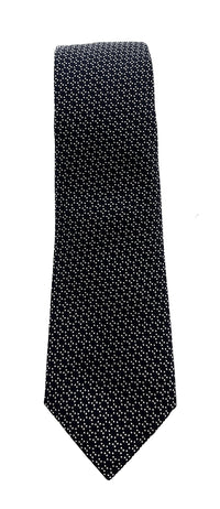 Emporio Armani Mens Blue Circle Dotted Tie – Made in Italy