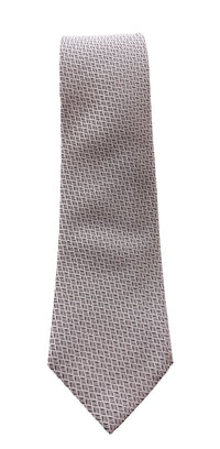 Emporio Armani Rose Water Diamond geometric Men's Tie, 3"