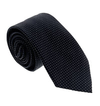 Emporio Armani Men's Blue Dotted 57%%Ilk 43%%Otton Tie, 3"