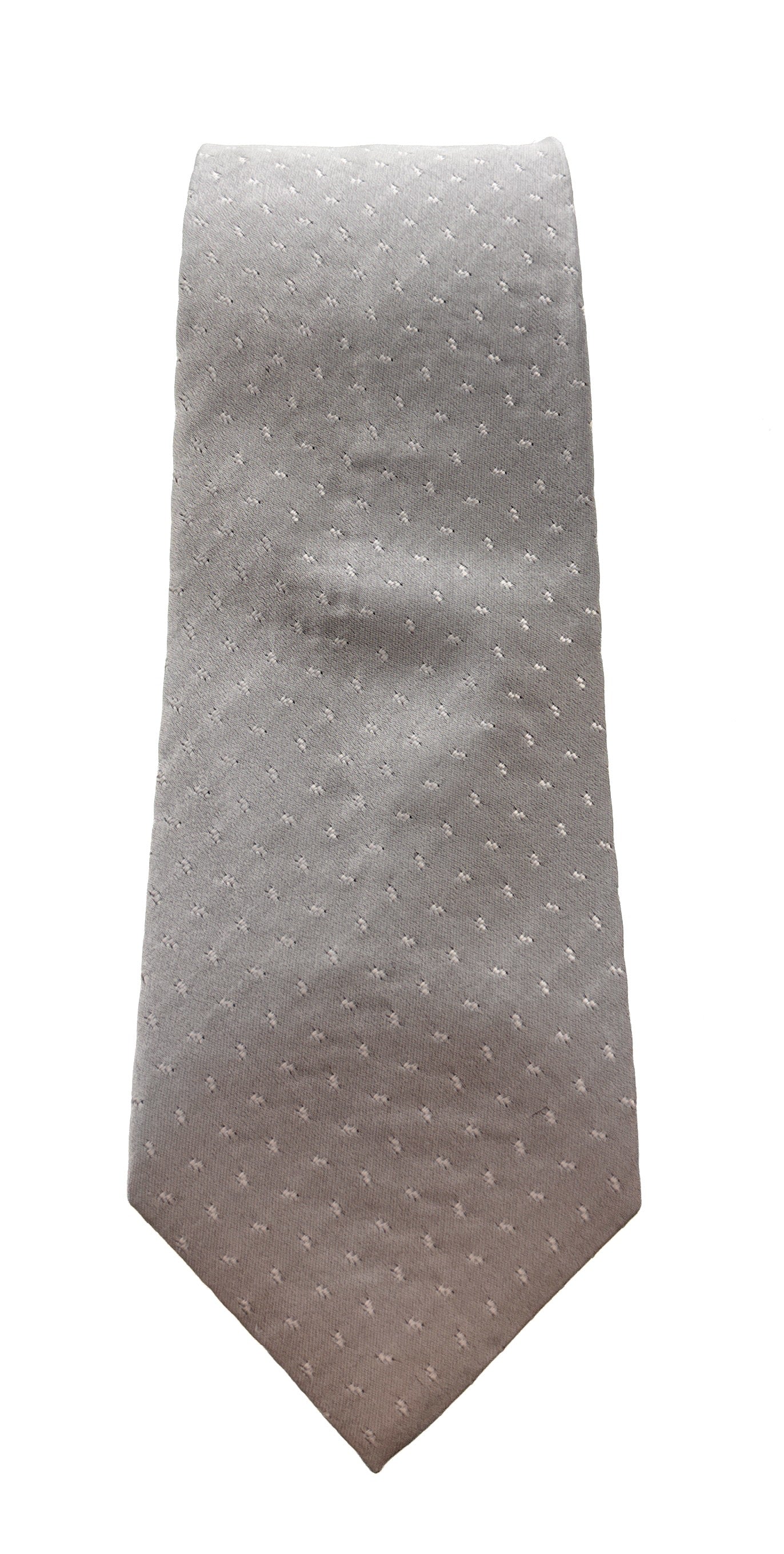 Emporio Armani Mens Pearl Dotted Tie – Made in Italy