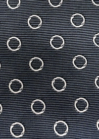 Emporio Armani Blue Grey Circle pattern Men's Tie – Made in Italy