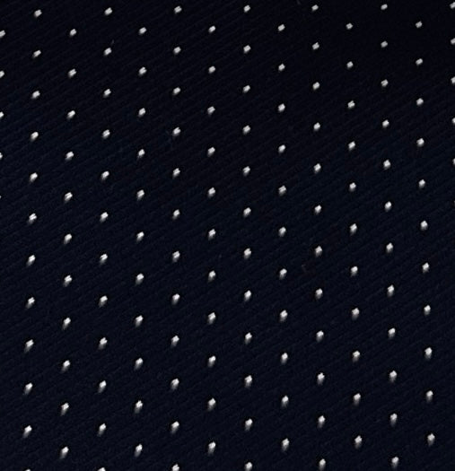 Emporio Armani Mens Black Dotted Tie – Made in Italy