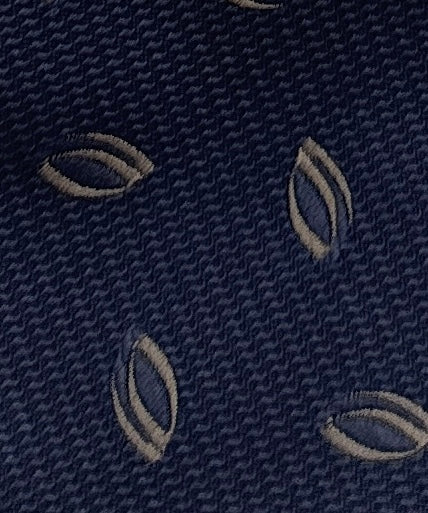 Emporio Armani Blue Oval pattern Men's Tie – Made in Italy