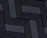 Emporio Armani Steel Grey zigzag Men's Tie, 3"
