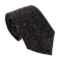 Emporio Armani Men's Blood Red Zigzag 66%%Inen 34%%Ilk Tie, 3"