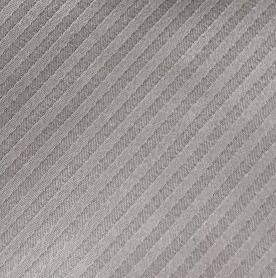 Emporio Armani Mens Pearl Diagonal Stripe Tie – Made in Italy