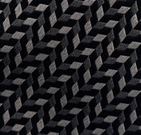 Emporio Armani Mens Shadow Grey Herringbone Tie – Made in Italy