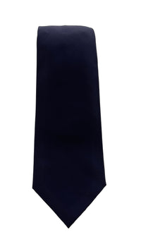 Emporio Armani Navy Blue Solid Men's Tie, 3"