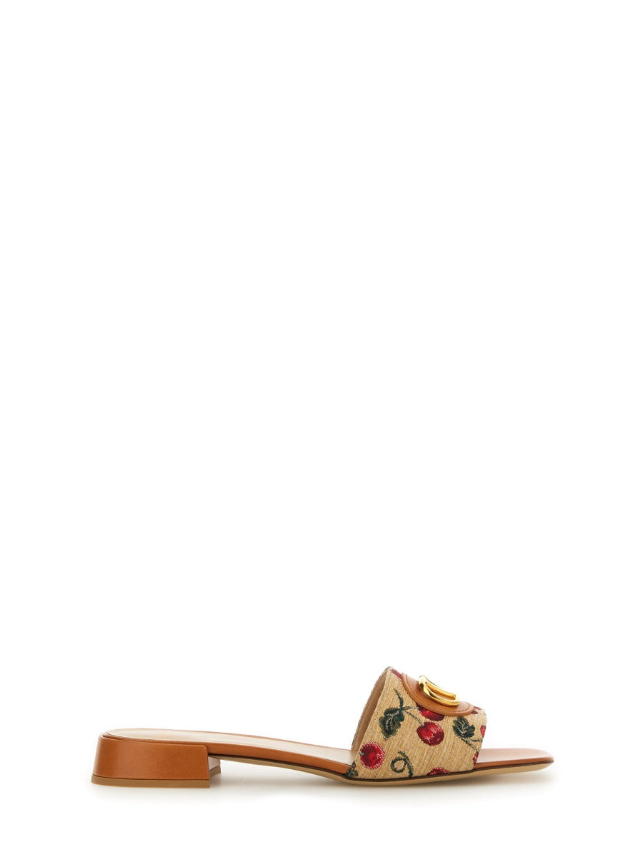 Valentino Garavani Women Slide Sandal "Vlogo Signature"