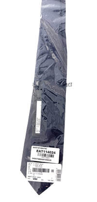 Emporio Armani Blue Armani logo Men's Tie, 3"