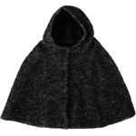 Dolce & Gabbana  Women's Black Hooded Cape