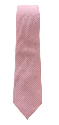 Emporio Armani Soft Pink Tonal Stripe Men's Tie – Made in Italy