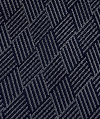 Emporio Armani Men’s Magnet Grey Geometric Silk Necktie, 3"