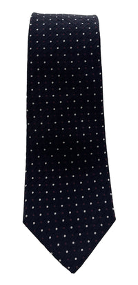 Emporio Armani Blue Dotted Men's Tie, 3"