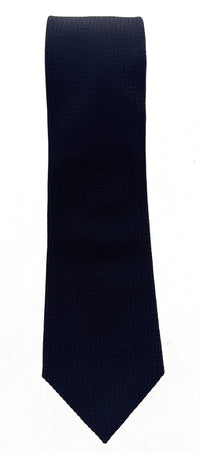 Emporio Armani Men’s Black Geometric Silk Necktie, 3"