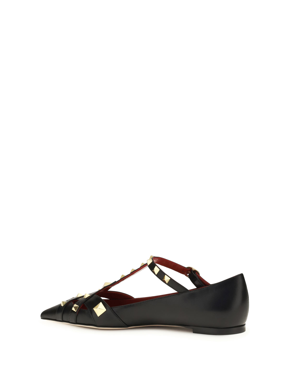 Valentino Garavani Women Studdy Ballerinas In Kidskin