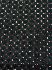 Emporio Armani Burgundy Dotted Men's Tie, 3"