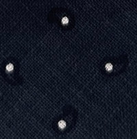 Emporio Armani Mens Blue Dotted Tie – Made in Italy