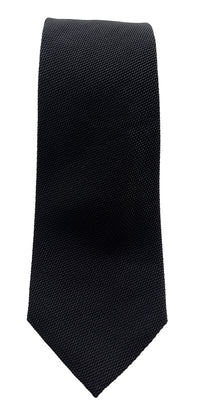 Emporio Armani Mens Shadow Grey Dotted weave Tie – Made in Italy