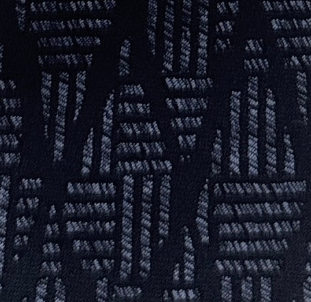 Emporio Armani Mens Blue Diamond Weave Tie – Made in Italy