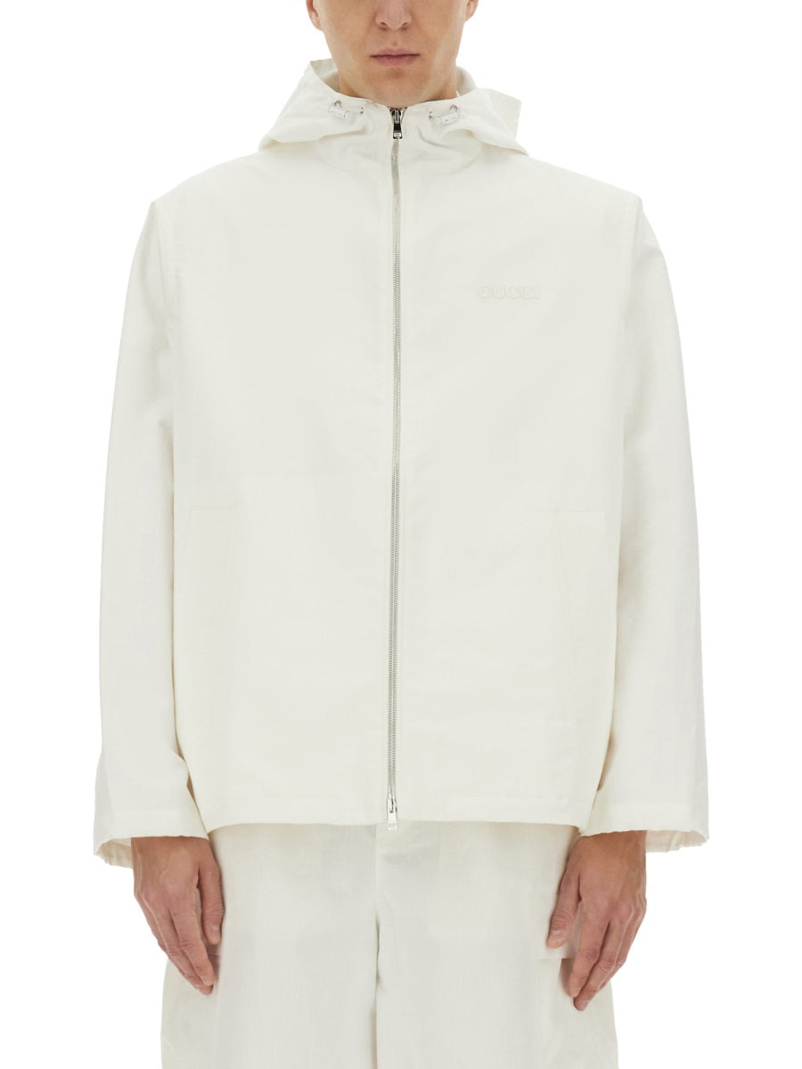 Gucci Men Zipper Sweatshirt "Web"