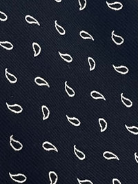 Emporio Armani Black Dotted Men's Tie, 3"