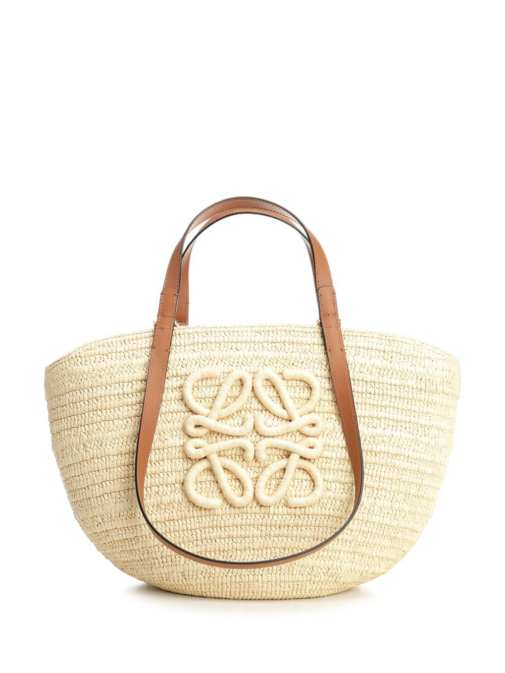 Loewe Paula's Ibiza Women Eclipse Medium Basket Bag In Raffia