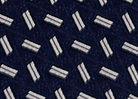 Emporio Armani Marine Blue Geometric Men's Tie, 3"