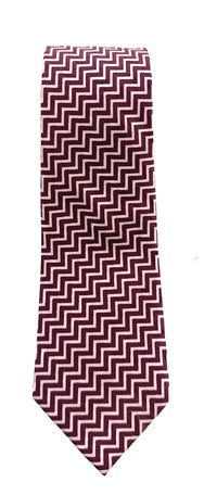 Emporio Armani Grey Textured Silk-Linen Blend Tie – 3in