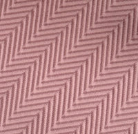 Emporio Armani Salmon Herringbone weave Silk Tie – 3in