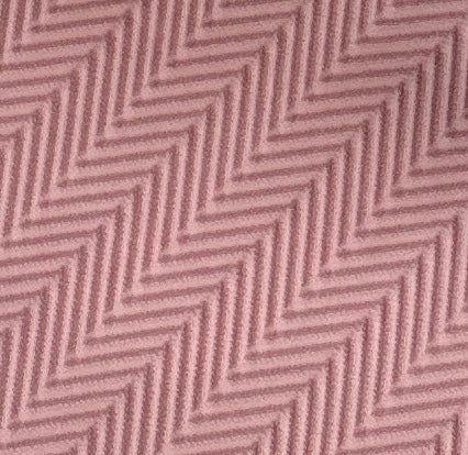 Emporio Armani Salmon Herringbone weave Silk Tie – 3in