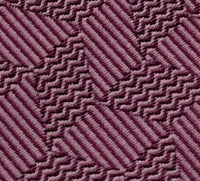 Emporio Armani Men’s Red Geometric Silk Necktie, 3"