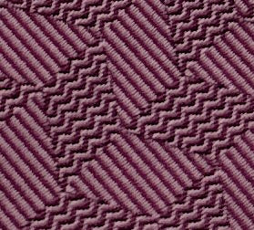 Emporio Armani Men’s Red Geometric Silk Necktie, 3"