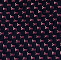 Emporio Armani Navy Blue Red square dotted Silk Tie – 3in