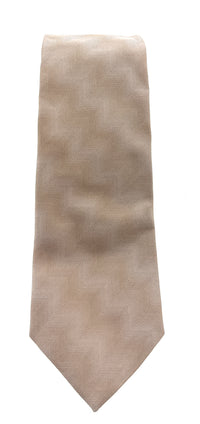 Emporio Armani Men's Khaki Striped Weave 65%%Otton 35%%Ilk Tie, 3"