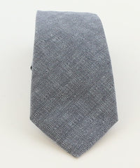 Emporio Armani Mens Blue Grey Knitted Tie – Made in Italy