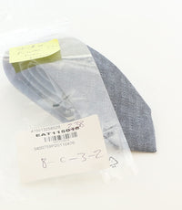 Emporio Armani Mens Blue Grey Knitted Tie – Made in Italy