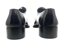 Dolce & Gabbana Black Sleek Leather Dress Shoe-EU40