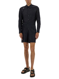 ALEXANDER McQUEEN Alexander Mcqueen Men Harness Shirt With T Buckle