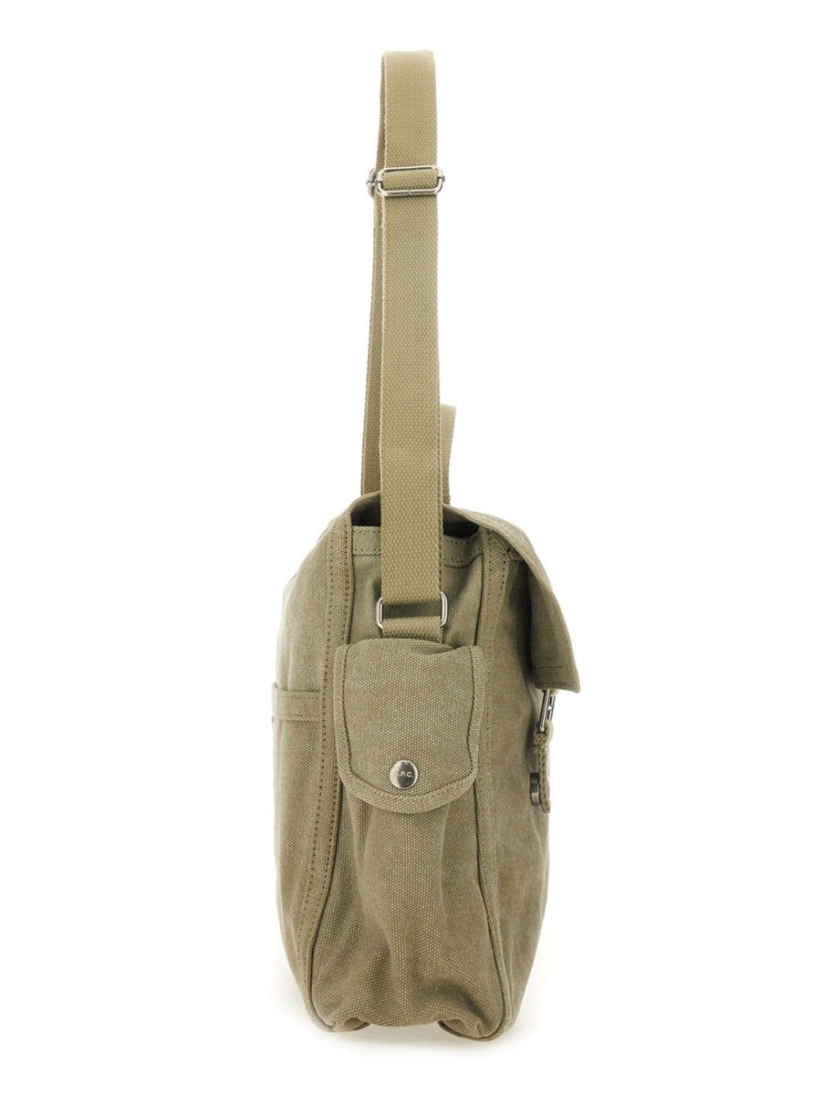 A.P.C. A.P.C. Men Borsa "Besace Récupération" Con Logo