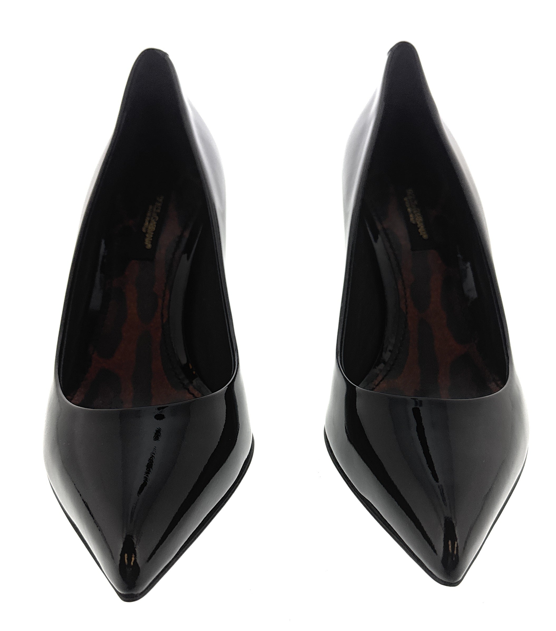 Dolce & Gabbana Black Classic Kitten Heel Pumps-EU36.5