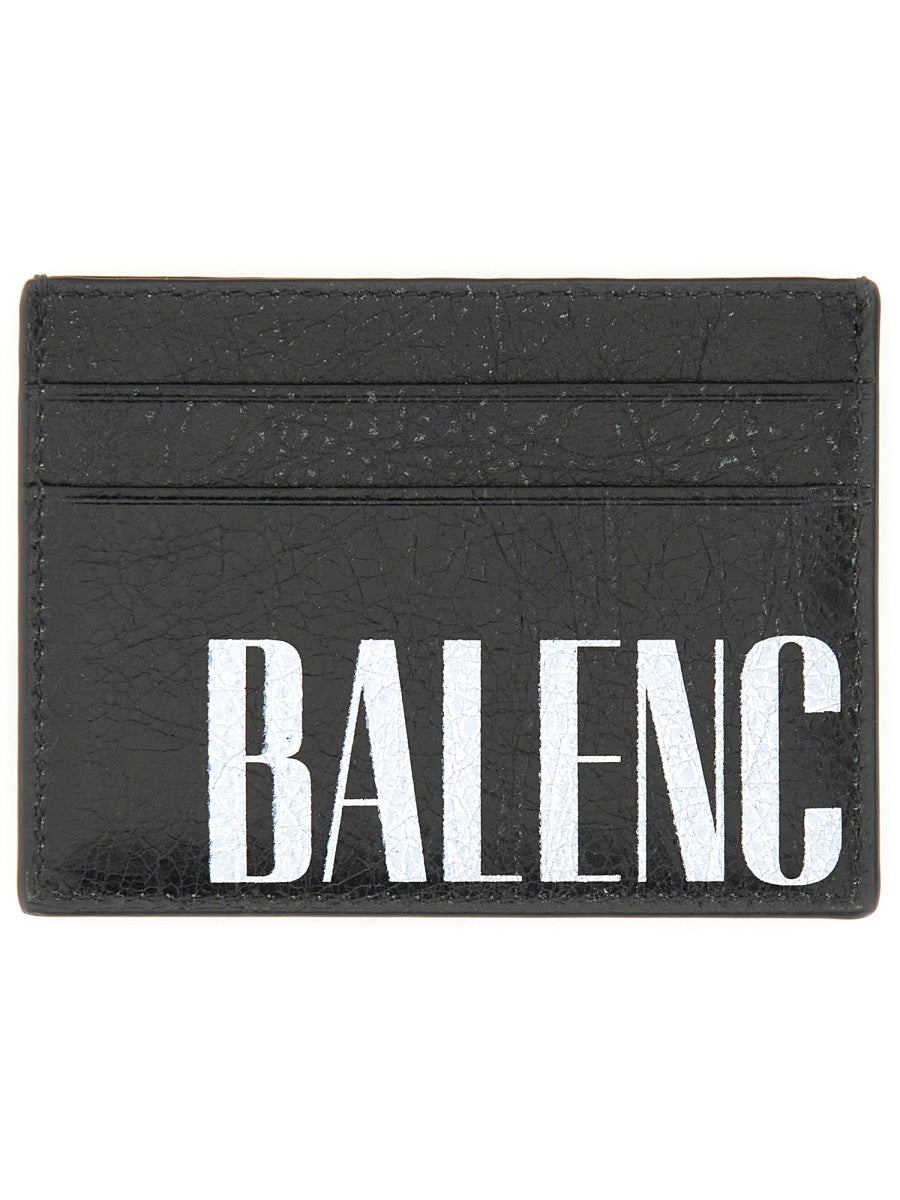 Balenciaga Men Leather Card Holder
