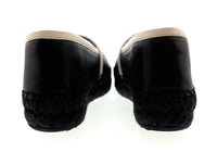 Dolce & Gabbana Black/White Classic Espadrilles-EU35