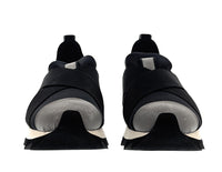 Dolce & Gabbana Black Neoprene Cap Toe Sneakers-EU38.5
