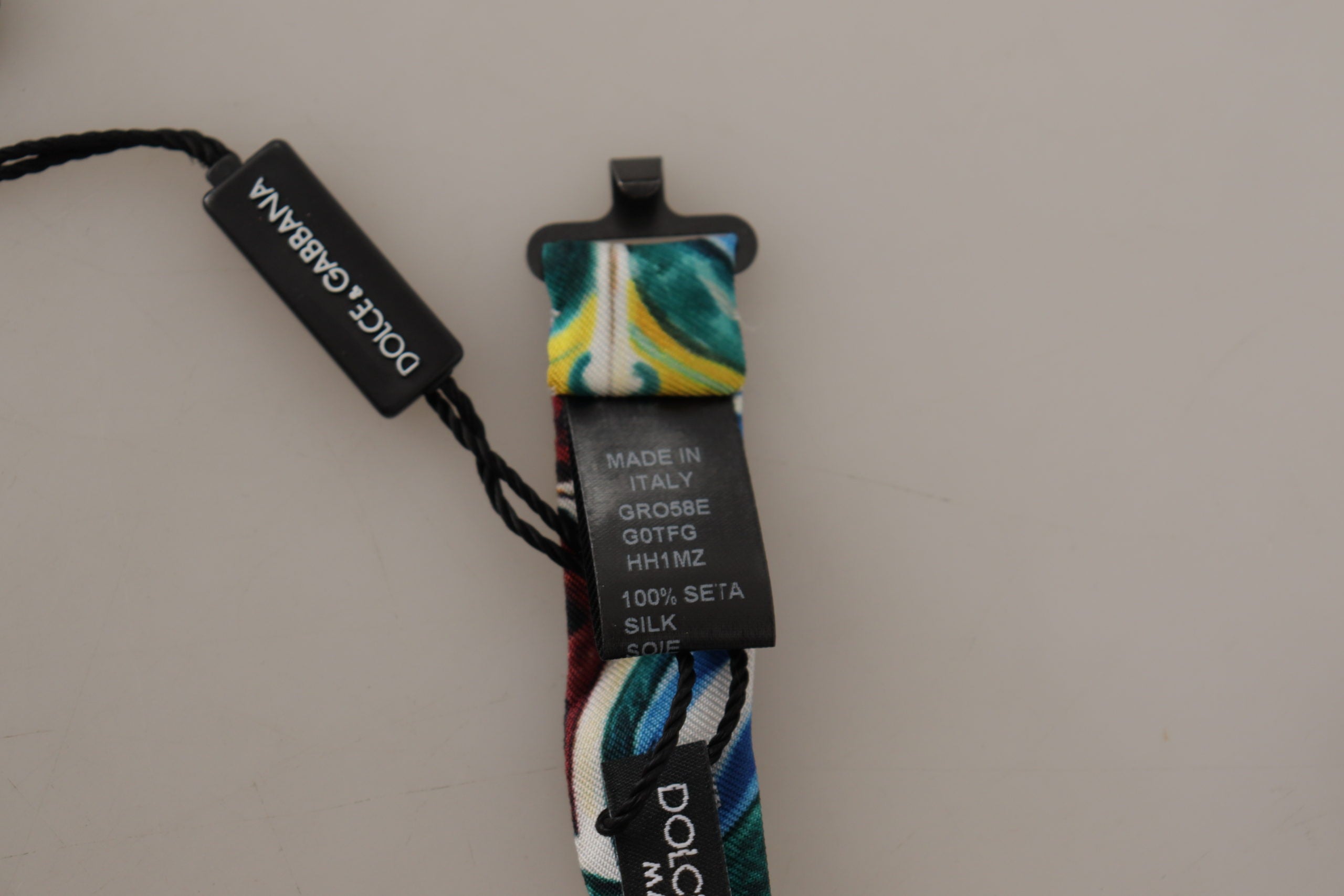 【関税＆送料込み】Dolce & Gabbana 'Maiolica' Print Tie Dolce & Gabbana Dolce Gabbana Majolica Print Bow Tie – Bluefly