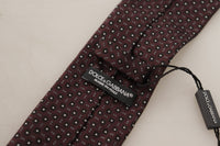 Dolce & Gabbana Dolce Gabbana Geometric Silk Tie