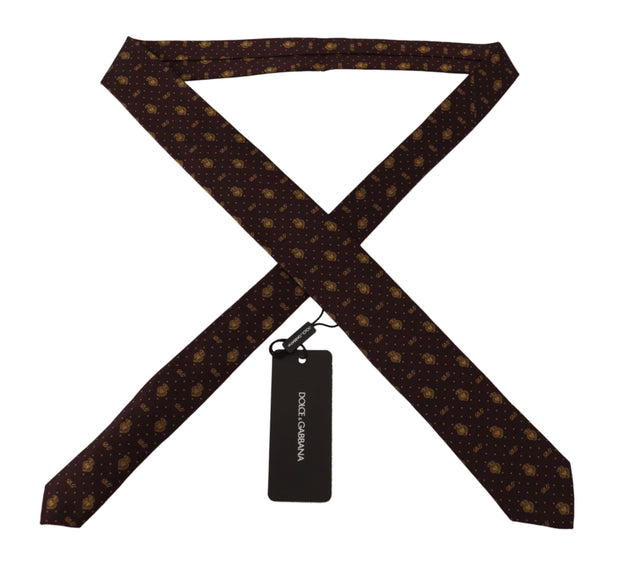 Dolce & Gabbana Heart Logo Adjustable Tie