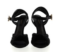 Dolce & Gabbana Mesh Ornate Buckle Stiletto Heels-36