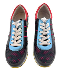 Dolce & Gabbana Men's Multi-Color Lace-Up Sneakers -7
